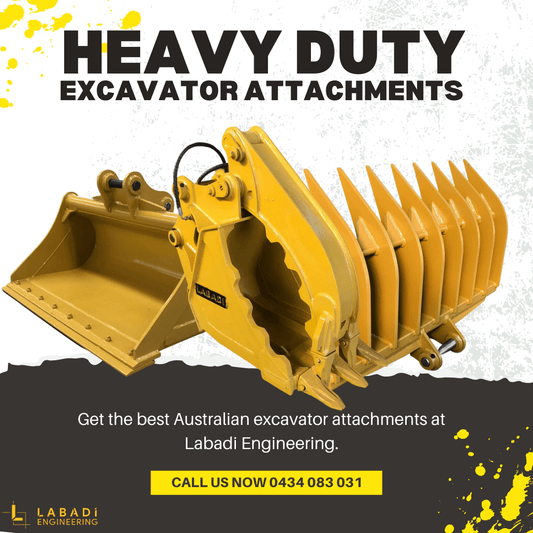 Enhance Efficiency and Precision: Buy Excavator Attachments Online in Australia - Labadi Engineering