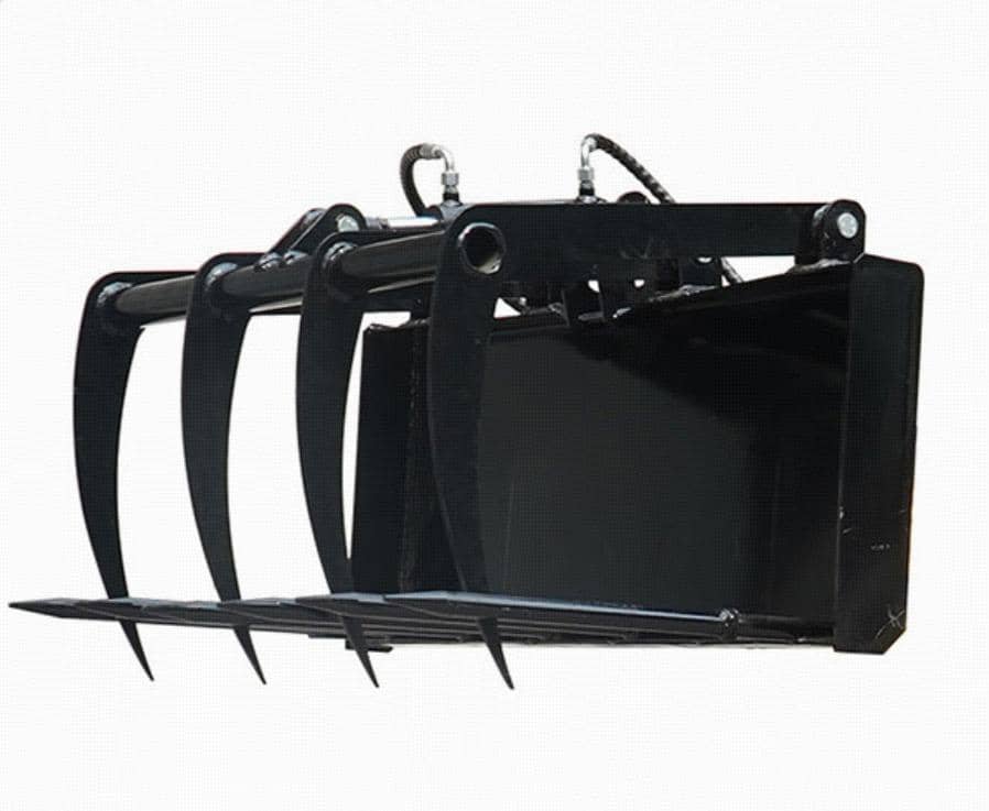 Labadi Engineering Hydraulic Rotating Log Grapple Attachment for Excavators with Durable Steel Design