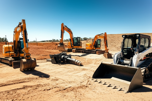 Essential Equipment for Australian Construction: Excavators, Skids & Attachments