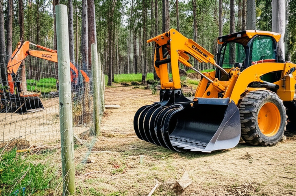 Mastering Australian Projects: Excavators, Attachments & Fencing Solutions