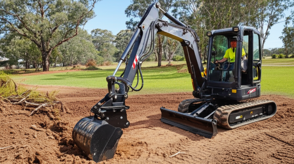 Maximizing Productivity: Mini Excavators & Attachments in Australia