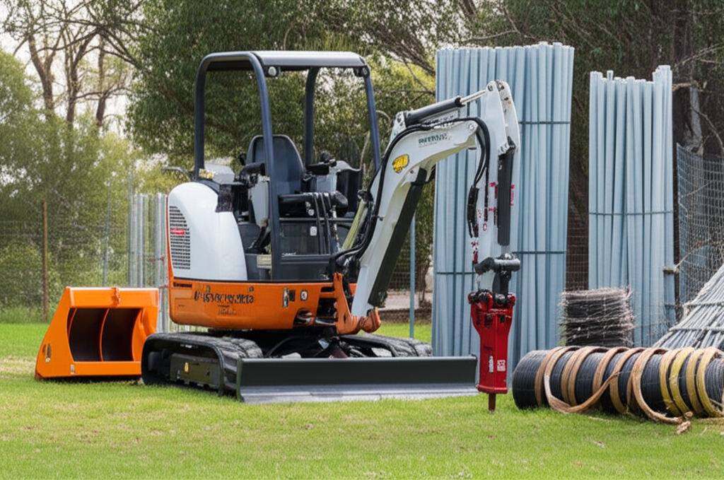 Your Guide to Mini Excavators, Attachments & Fencing Supplies in Australia