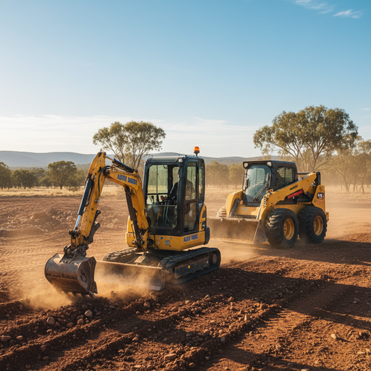Achieving Peak Performance with Australian Mini Excavators and Robust Skid Steer Tyres