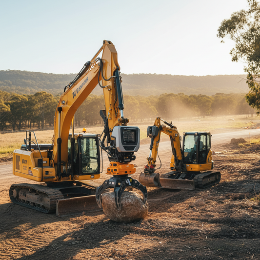 Enhancing Australian Excavator Performance with Smart Attachments and Mini Machines