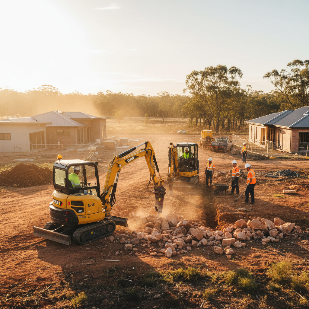 Enhancing Efficiency on Australian Job Sites with Mini Excavators and Advanced Attachments