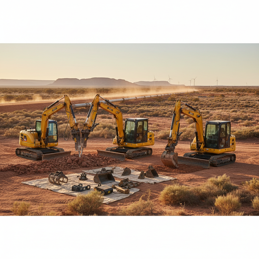 Powering Australian projects with efficient mini excavators and essential attachments