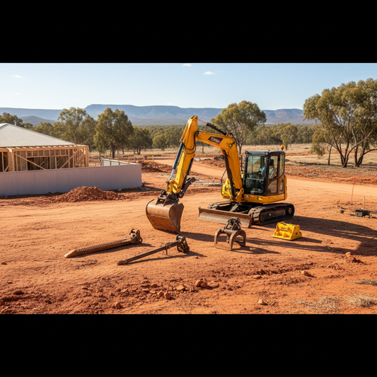 Selecting optimal mini excavator attachments for diverse Australian construction needs