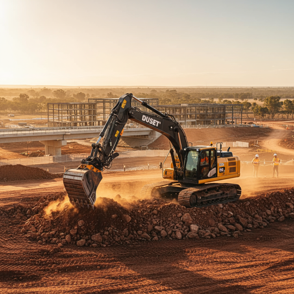 Empowering Australian Construction with Versatile Excavator Solutions