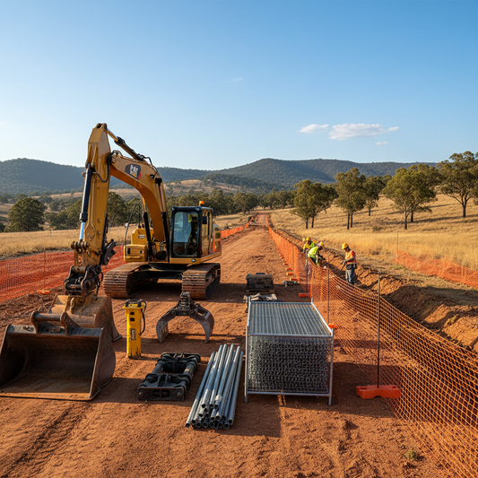 Boosting Australian Project Efficiency with Essential Excavator Gear and Fencing Solutions