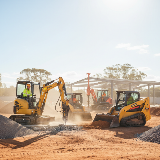 Powering Australian construction with essential compact machinery and attachments