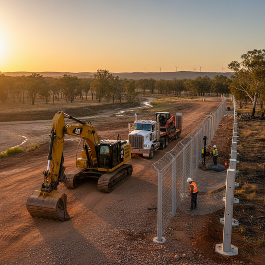 Essential Australian heavy equipment and fencing solutions for diverse project needs