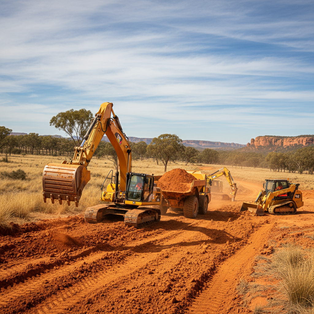 Maximising Australian Earthmoving Efficiency with Essential Equipment and Attachments
