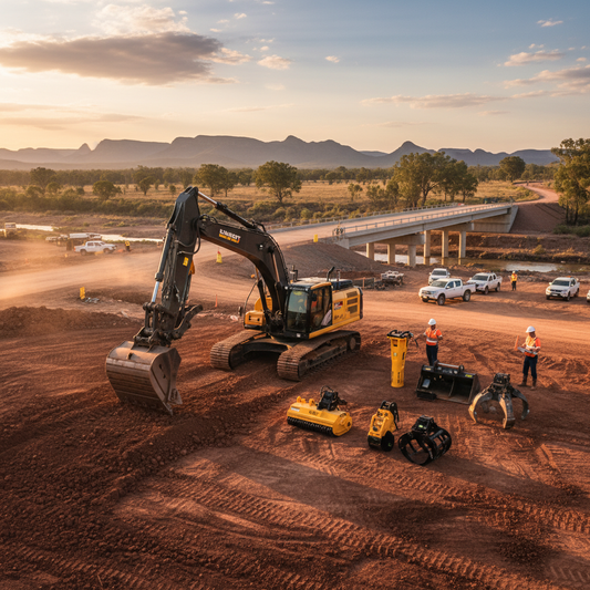 Powering Australian Projects with Versatile Excavator Solutions and Robust Attachments