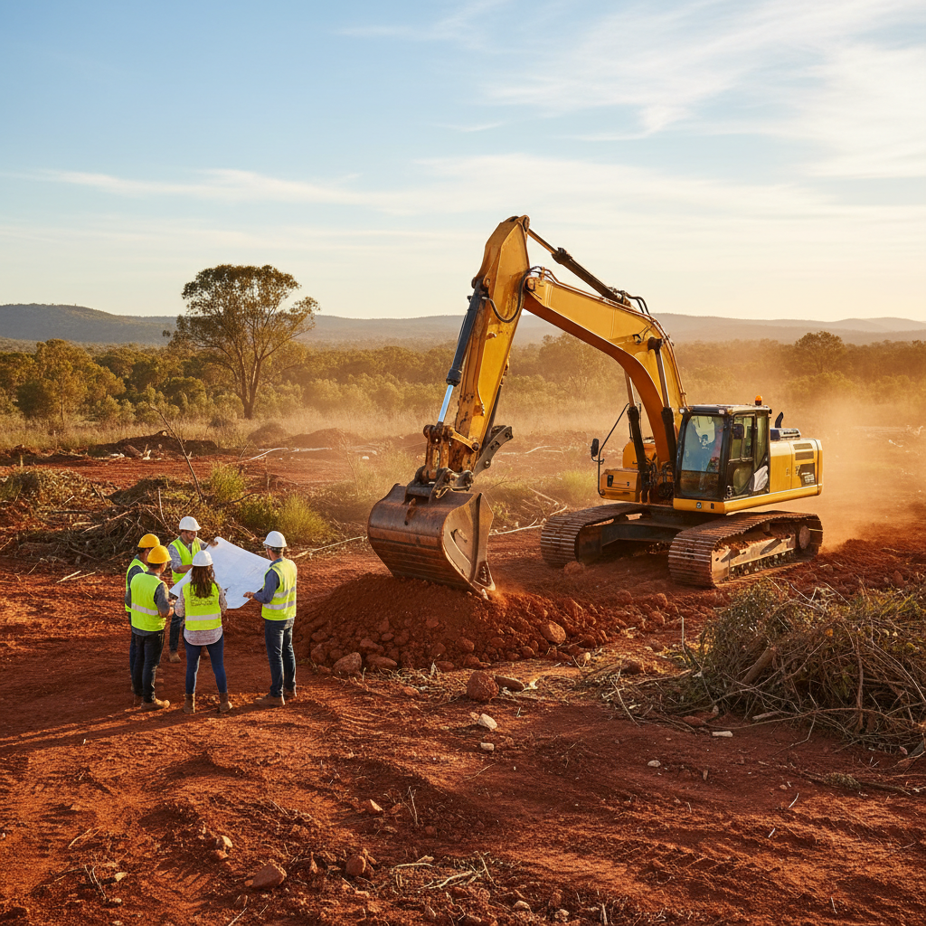 Empowering Australian Construction and Landscaping with Robust Excavator Equipment