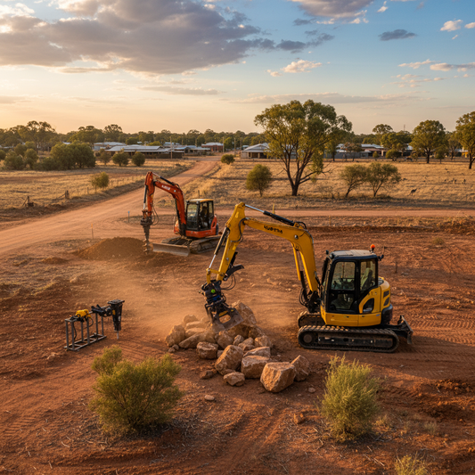 Maximising Efficiency with Mini Excavator Attachments Across Australian Job Sites