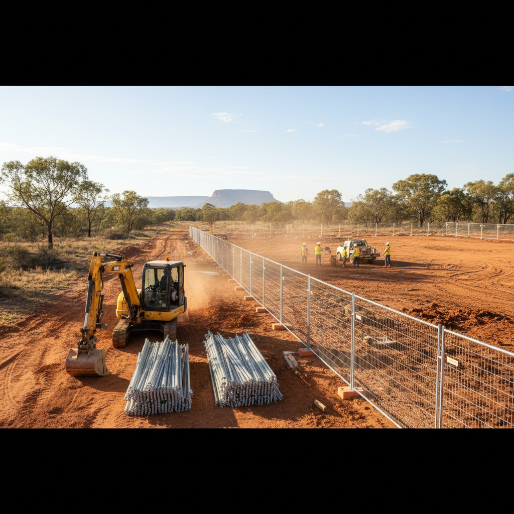 Powering Australian projects with essential mini excavators and robust fencing solutions