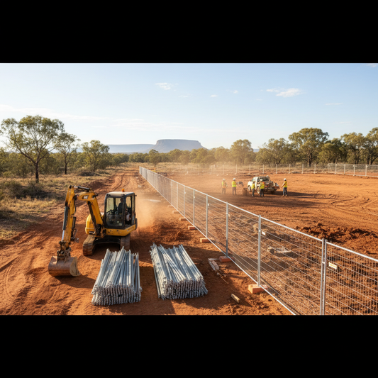 Powering Australian projects with essential mini excavators and robust fencing solutions