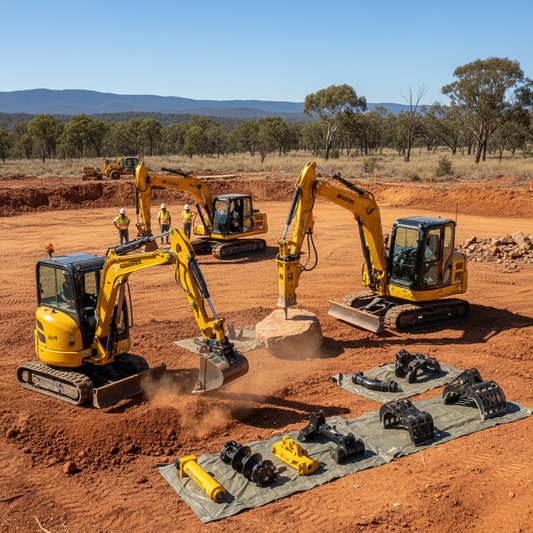 Enhancing Australian excavation projects with versatile mini excavators and robust attachments