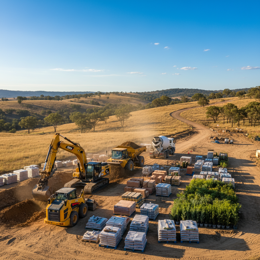 Equipping Australian construction and landscaping projects with essential machinery