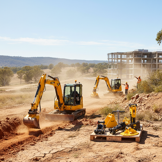 Enhancing Australian Construction Efficiency with Advanced Mini Excavators and Versatile Attachments