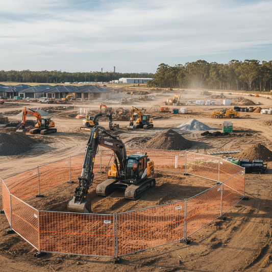 Optimising Australian Project Efficiency with Versatile Excavator Solutions and Site Fencing