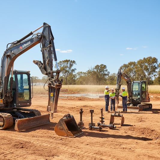Selecting Optimal Mini Excavators and Robust Attachments for Australian Construction