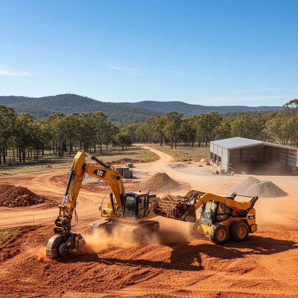 Enhancing Australian Earthmoving Efficiency with Versatile Excavator and Skid Steer Attachments