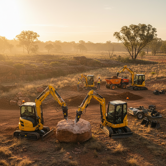 Enhancing Australian excavation productivity with essential mini excavators and attachments