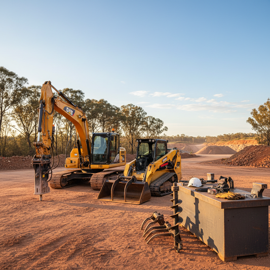Enhancing Australian Earthmoving Operations with Essential Excavator and Skid Steer Tools
