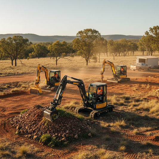Maximising Earthmoving Productivity with Mini Excavators and Versatile Attachments Across Australia