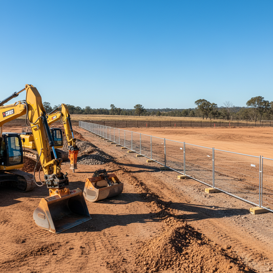 Equipping Australian Worksites with Quality Excavators Attachments and Durable Fencing Solutions