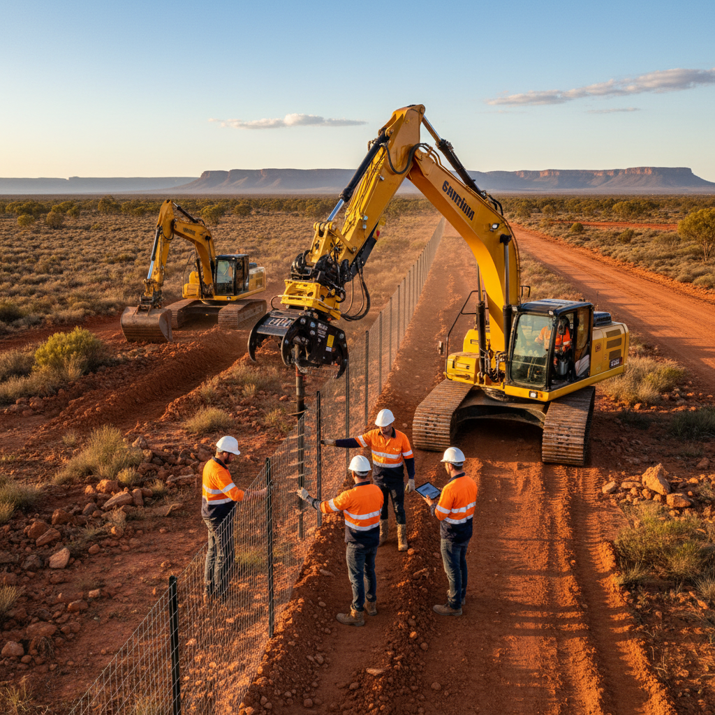Boosting Australian Earthmoving Productivity with Advanced Excavator Tools and Fencing