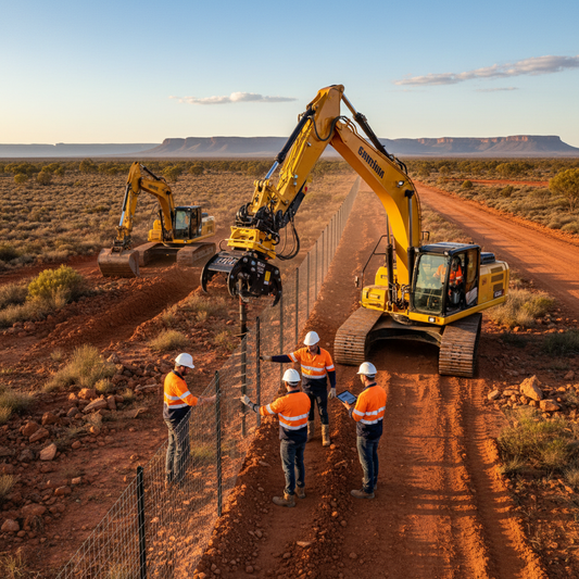 Boosting Australian Earthmoving Productivity with Advanced Excavator Tools and Fencing