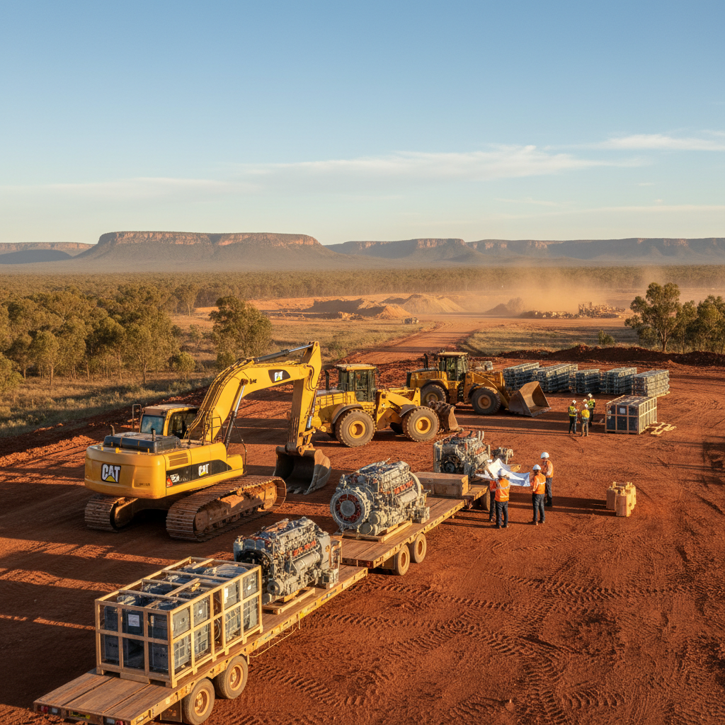 Empowering Australian Projects with Robust Earthmoving Equipment and Essential Components