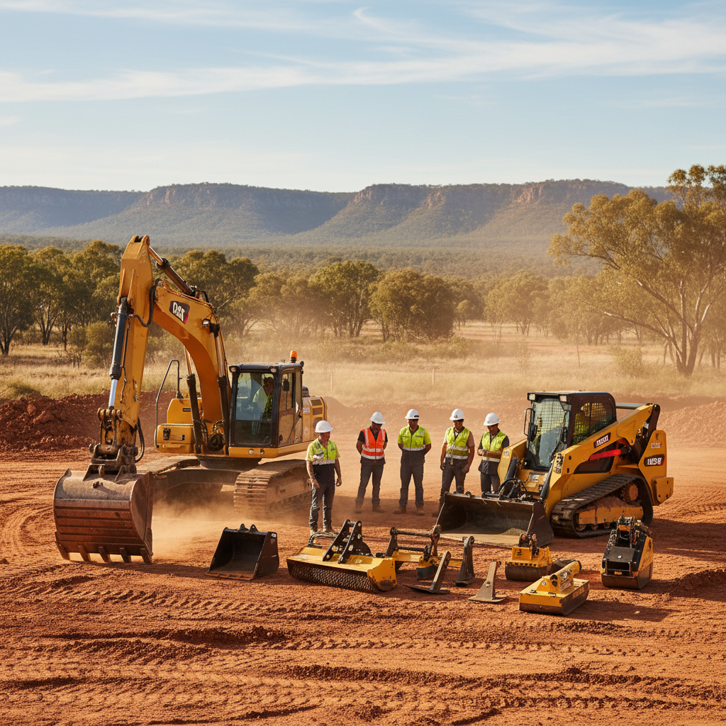 Enhancing Australian Earthmoving Projects with Optimal Excavator and Skid Steer Gear