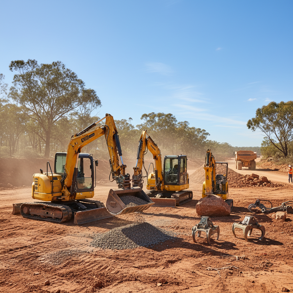 Boosting Australian Earthmoving Efficiency with Versatile Mini Excavators and Advanced Attachments