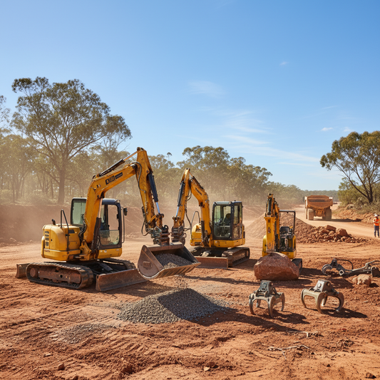 Boosting Australian Earthmoving Efficiency with Versatile Mini Excavators and Advanced Attachments
