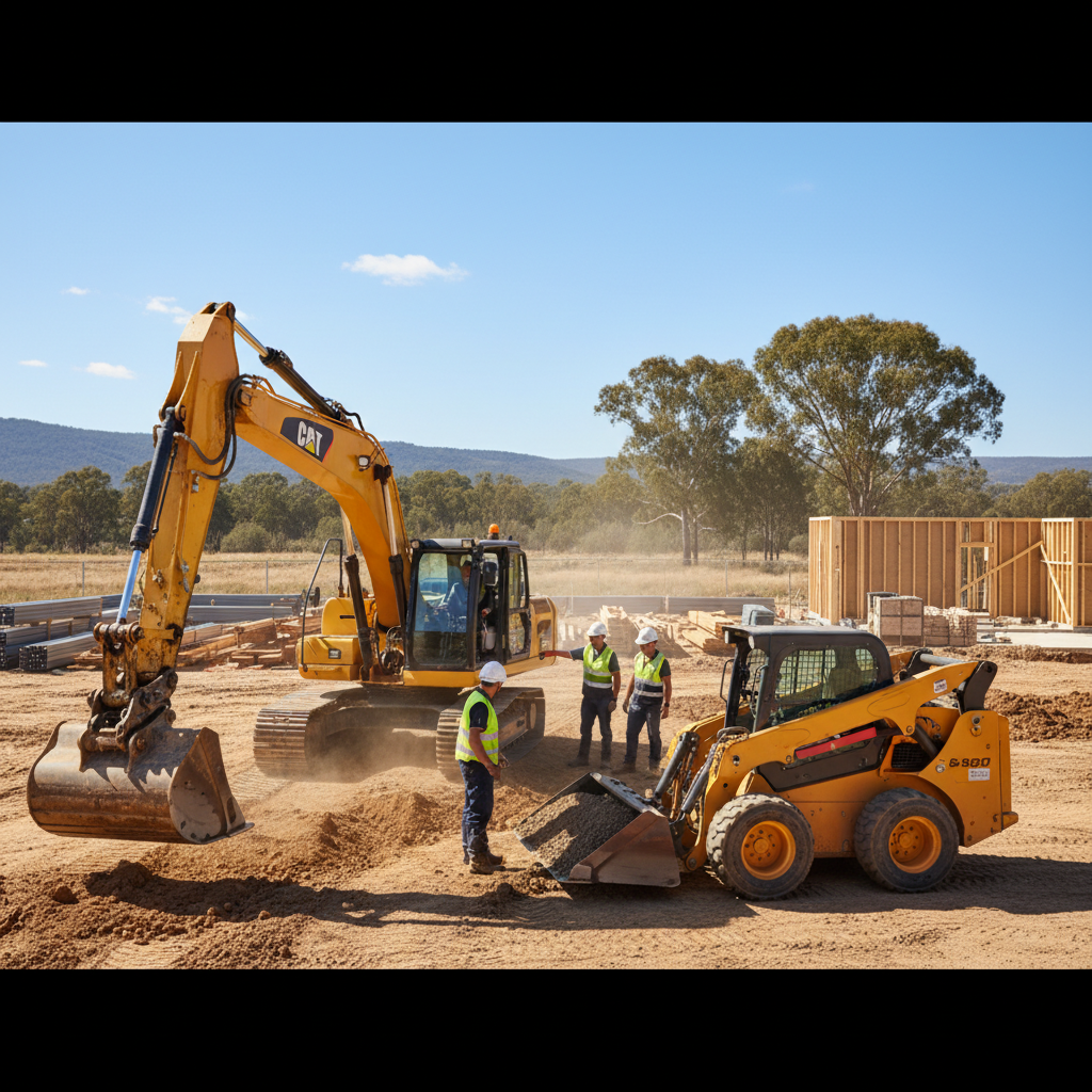 Maximising Australian Job Site Efficiency with Robust Excavator and Skid Steer Solutions