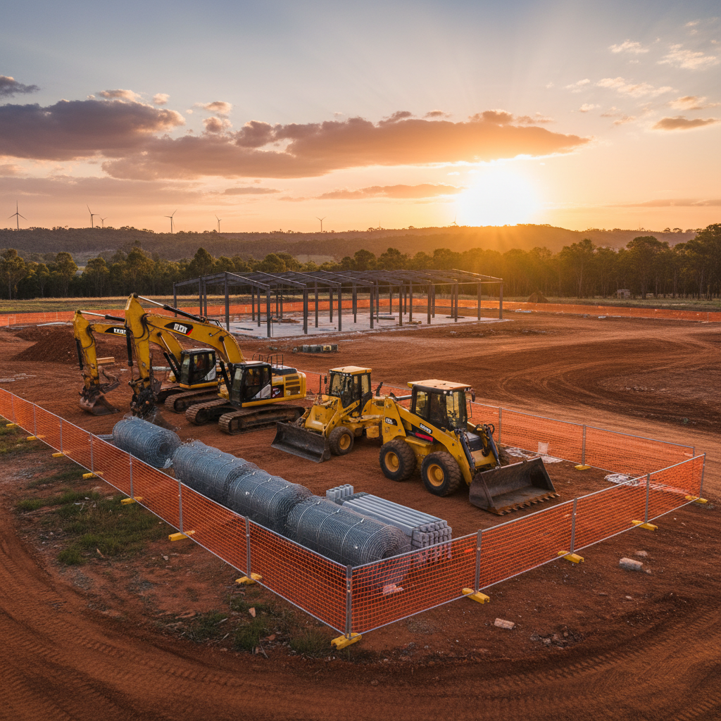 Equipping Australian Projects with Robust Machinery and Fencing Essentials