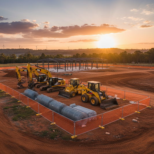 Equipping Australian Projects with Robust Machinery and Fencing Essentials