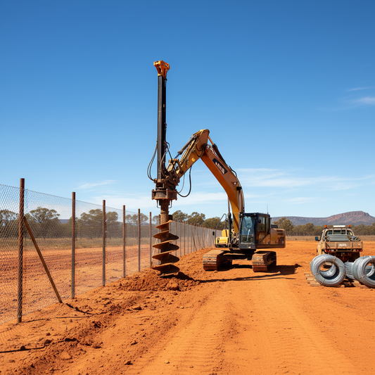 Boosting Australian Project Efficiency with Advanced Excavator Tools and Durable Fencing