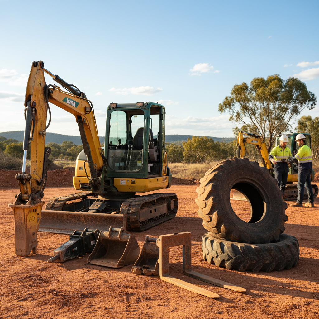 Australian Site Longevity: Mini Excavator, Tyre & Attachment Best Practices