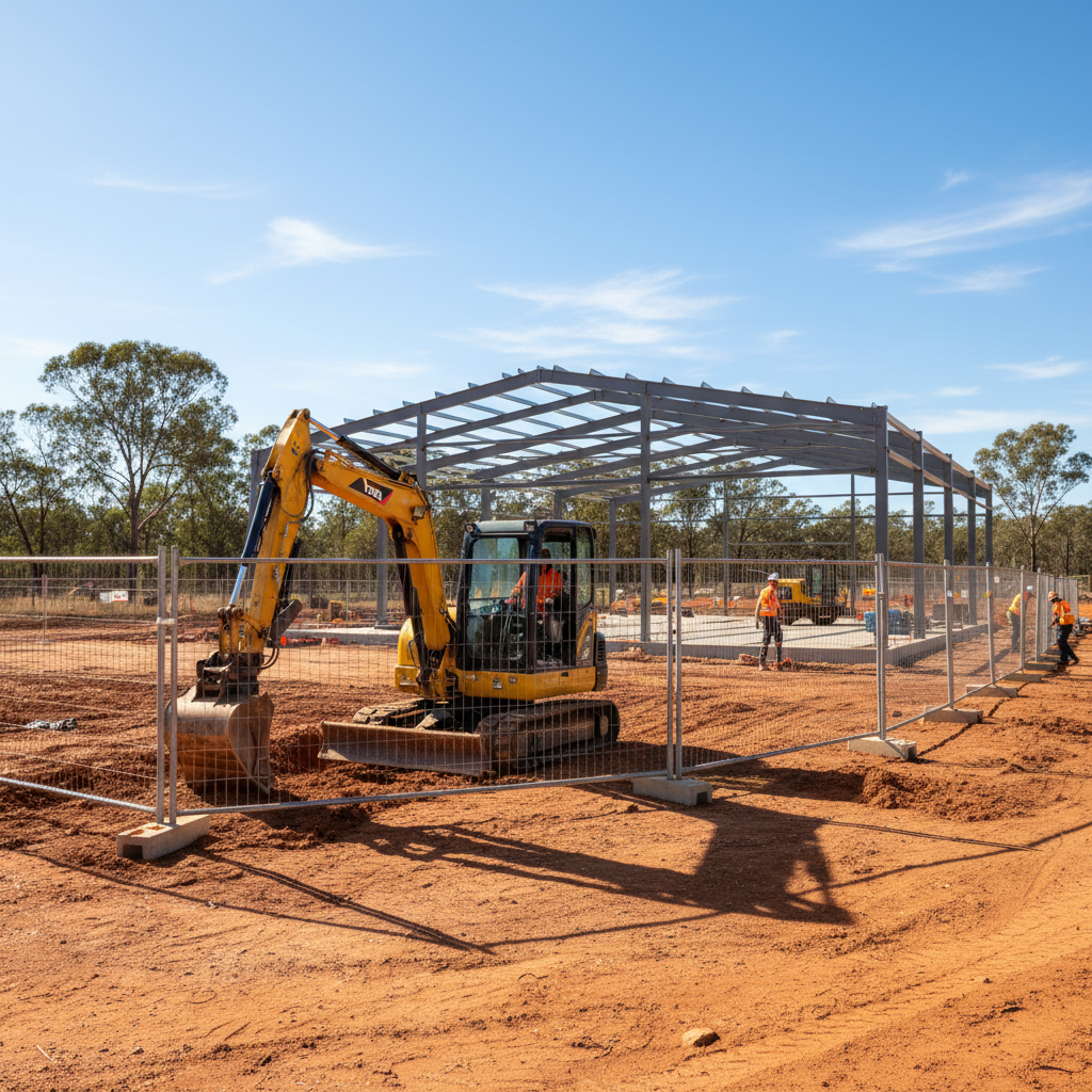 Powering Australian Projects with Versatile Mini Excavators and Secure Fencing Solutions
