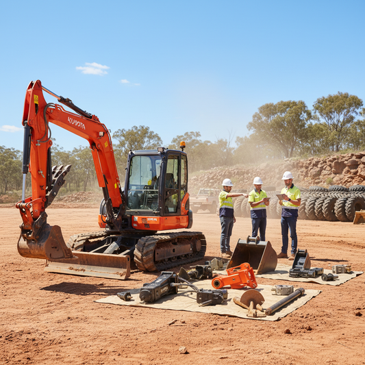 Equipping Australian Projects: Mini Excavator, Tyre, & Attachment Selection