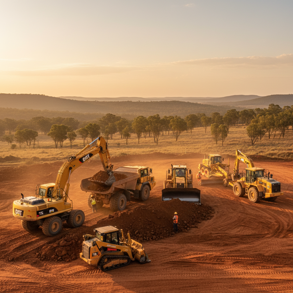 Maximizing Project Efficiency Across Australian Work Sites with Essential Earthmoving Gear