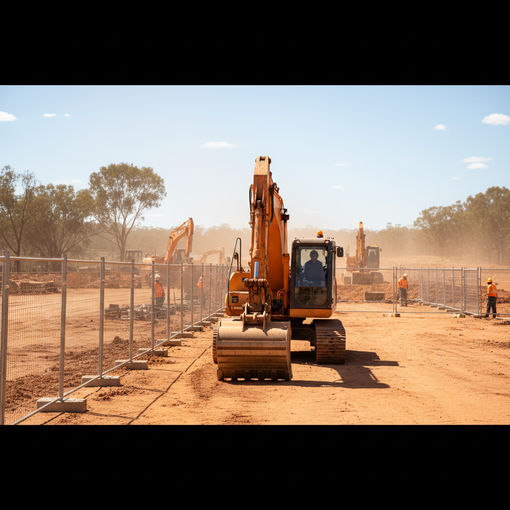 Equipping Australian Worksites with Robust Excavators and Durable Fencing Solutions