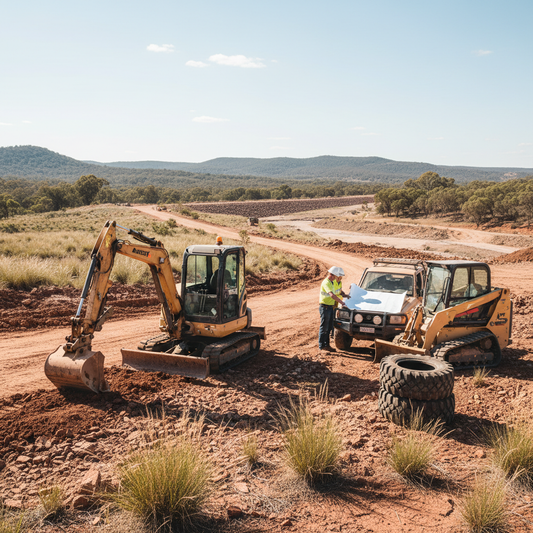 Solving Australian Project Roadblocks: The Right Mini Excavator & Tyre Strategy