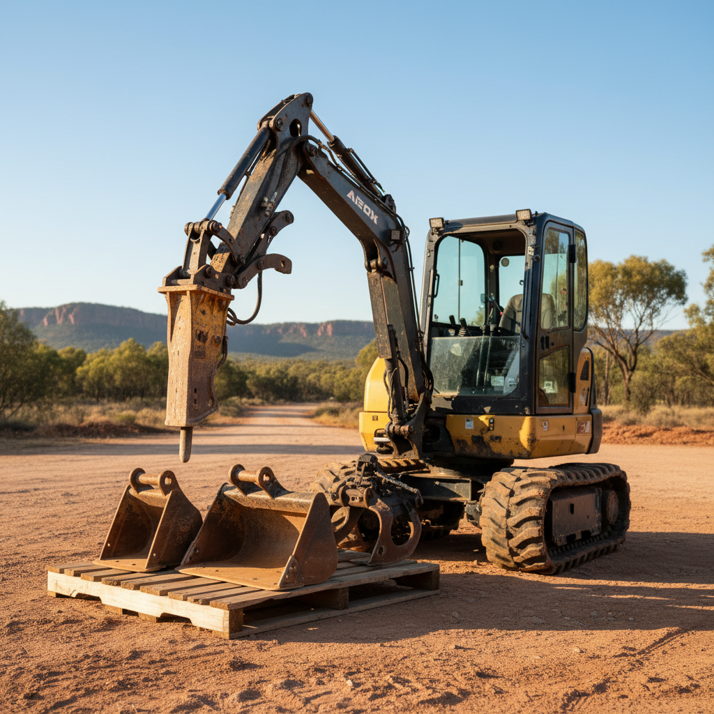 Tailored Toughness: Mini Excavators, Tyres & Attachments for Australian Users