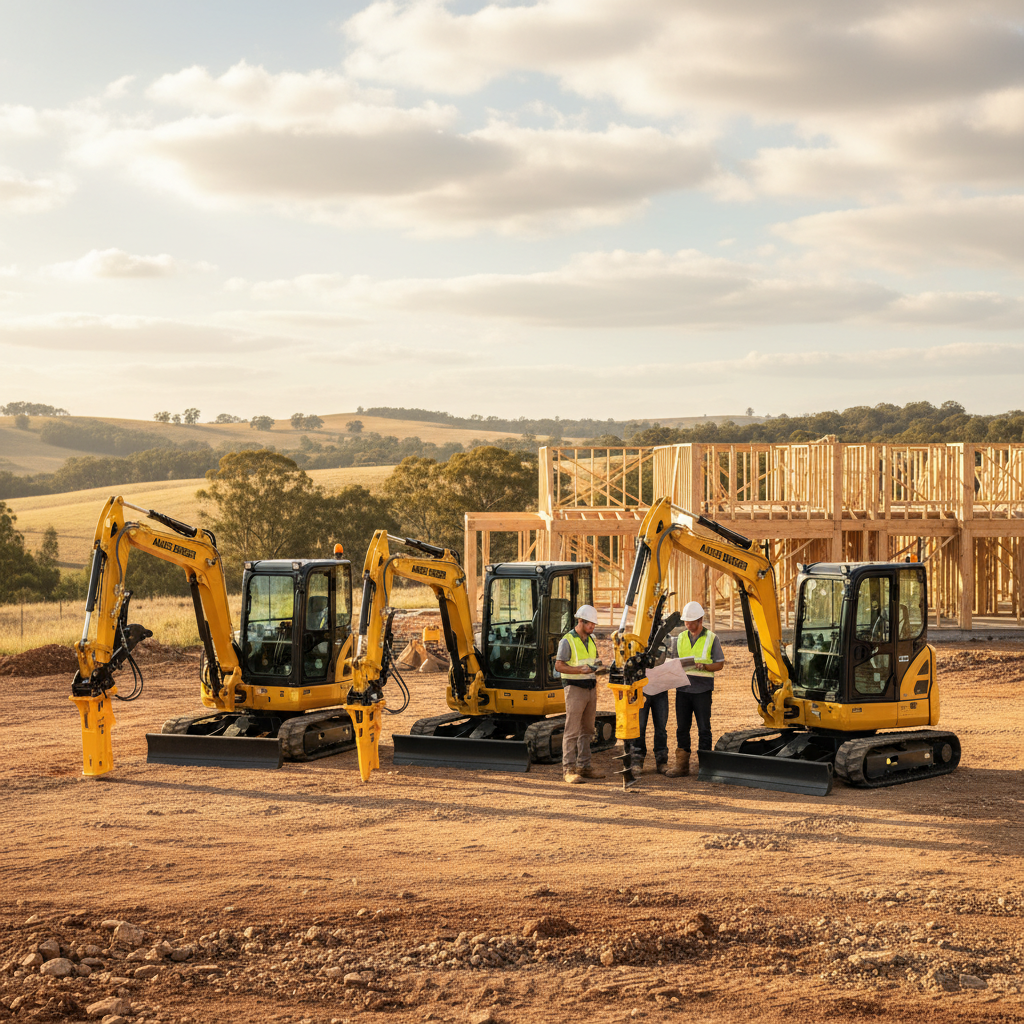 Boosting Australian Productivity with Versatile Mini Excavators and Smart Attachments