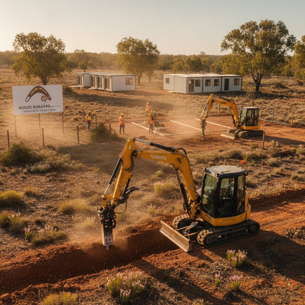 Australian Businesses Thrive with Versatile Mini Excavators and Advanced Attachments